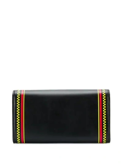 Shop Versace 90s Vintage Logo Wallet In Black