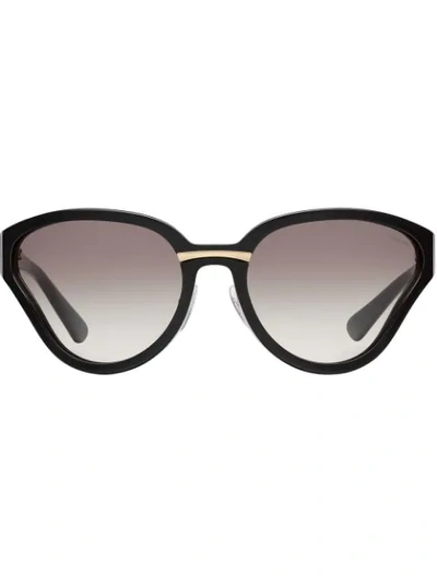 Shop Prada Maquillage Sunglasses In Black