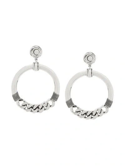 Shop Gas Bijoux Sorane Earrings In Silver