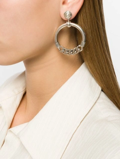 Shop Gas Bijoux Sorane Earrings In Silver