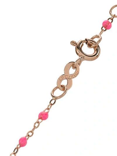Shop Gigi Clozeau 18k Rose Gold Classic Gigi Pink Flamingo Bracelet