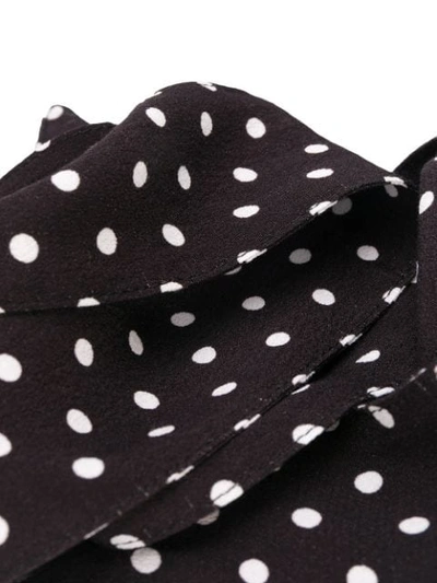 Shop Andamane Short Printed Scarf - Black