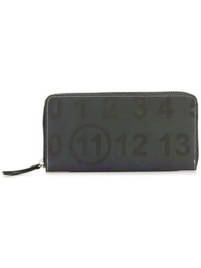 Shop Maison Margiela Number 11 Purse - Blue