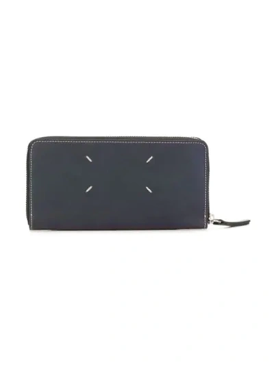 Shop Maison Margiela Number 11 Purse - Blue