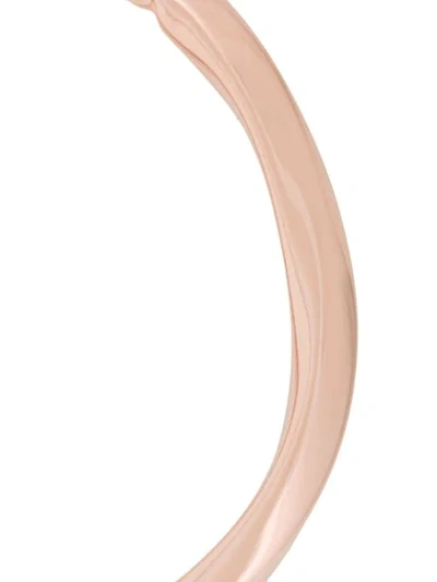 Shop Maria Black Francisca Hoop Small Earring In Pink