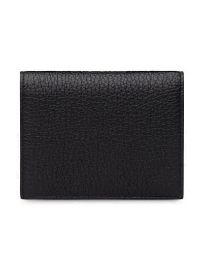 Shop Prada Small Bifold Wallet In Black