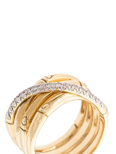 Shop John Hardy Bamboo Ring In Gold
