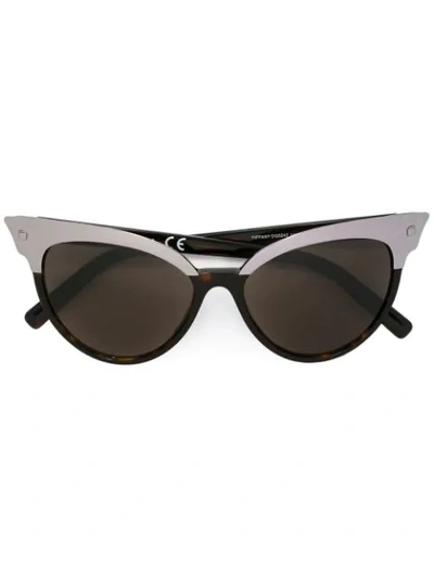 Shop Dsquared2 Tiffany Sunglasses In Black