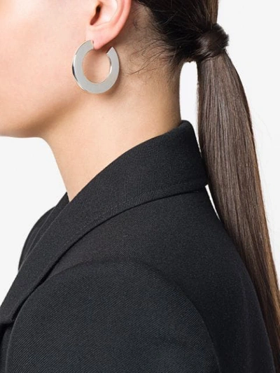 Shop Sophie Buhai Classic Hoop Earrings In Silver