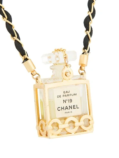 Pre-owned Chanel Cc Necklace In Black