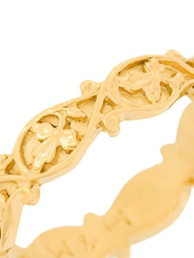 Wouters & Hendrix My Favourite Cast Ribbon Ring In Metallic