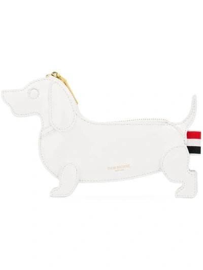 Shop Thom Browne Hector Belt Purse In White