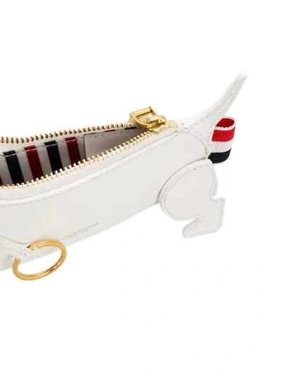 Shop Thom Browne Hector Belt Purse In White