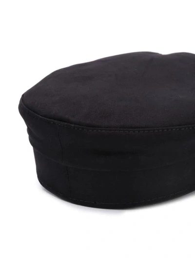 RUSLAN BAGINSKIY BAKER BOY CAP - 黑色