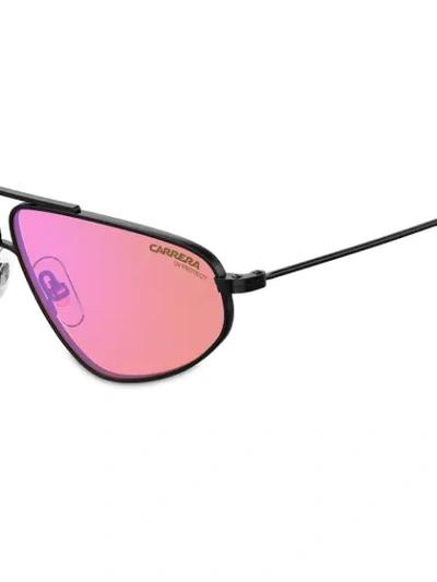 Shop Carrera Aviator Sunglasses In Purple