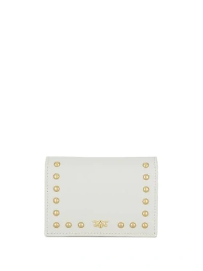 Shop Pinko Studded Card Holder In White