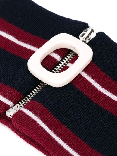 striped neckband