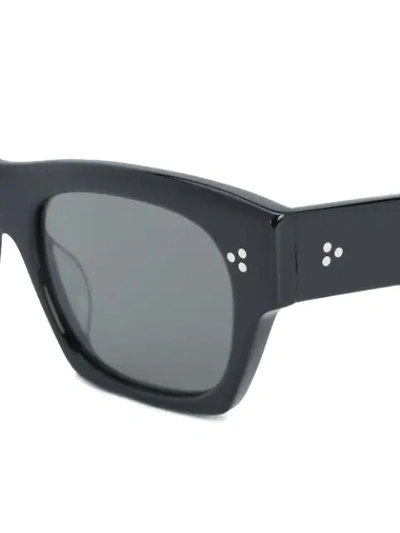 Shop Oliver Peoples Square Sunglasses In Black