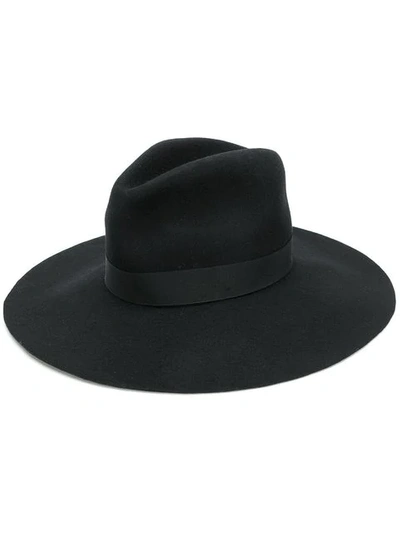 Shop Dsquared2 Wide Brim Hat In Black