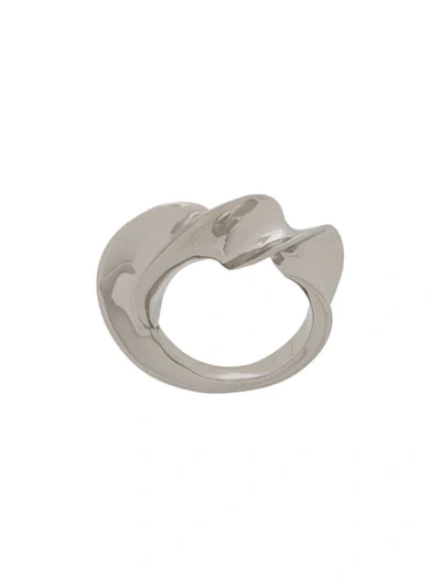 Shop Annelise Michelson Spin Ring In Silver