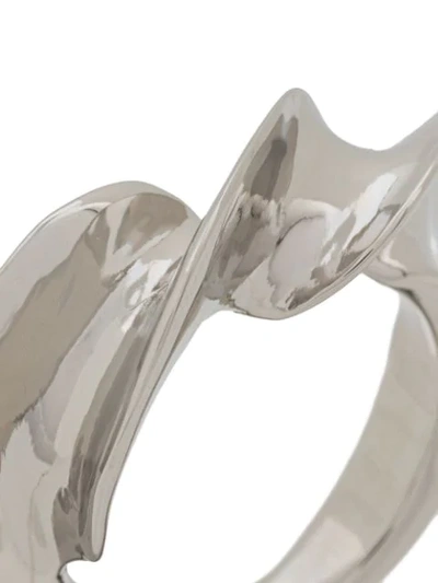 Shop Annelise Michelson Spin Ring In Silver