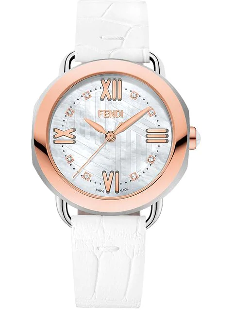 fendi white watch