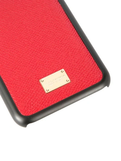 Shop Dolce & Gabbana Iphone X Case In Red