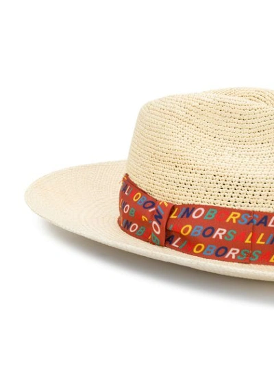 Shop Borsalino Panama Hat In Neutrals