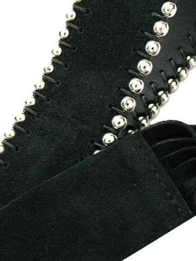 Shop Iro Studded Belt In Black