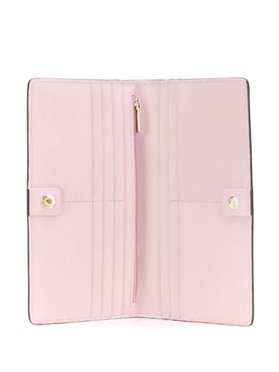 Shop Furla Slim Wallet In Pink