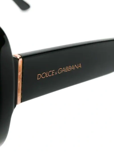 Shop Dolce & Gabbana Dg4348 Sunglasses In Black