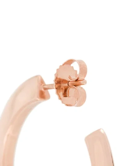 Maria Black Else Hoop Medium Earring In Rose Gold