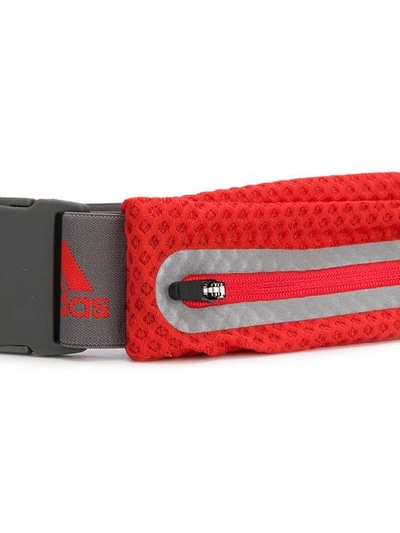 Shop Adidas By Stella Mccartney Adjustable Sports Belt In Red
