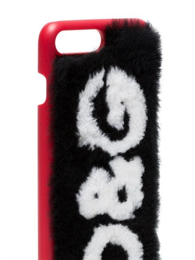 Shop Dolce & Gabbana Logo Cashgora Iphone 7 Plus Case In Black