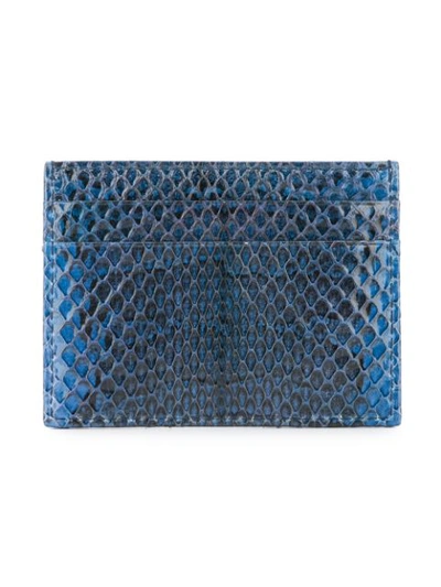 Shop Dolce & Gabbana Dauphine Cardholder - Blue