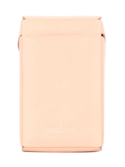 Shop Isaac Reina Cigarette Case In Nude Pink