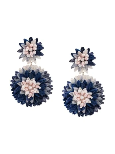 Shop Mignonne Gavigan Scarlett Earrings In Blue