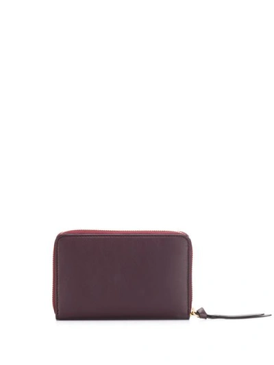 Shop Jimmy Choo Christie Zip-around Wallet In Red