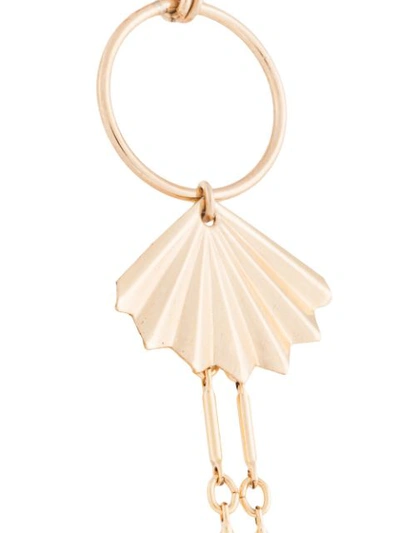 Shop Petite Grand Fan Necklace - Gold