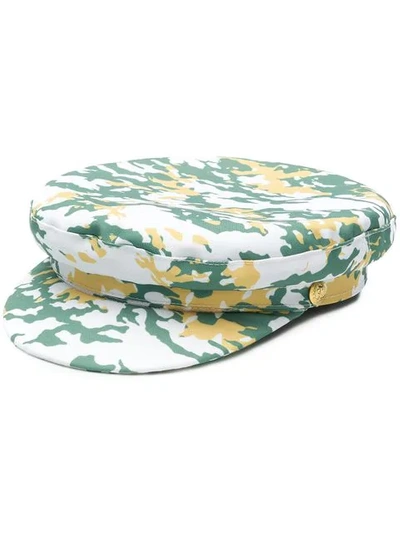 camouflage print Biker cap