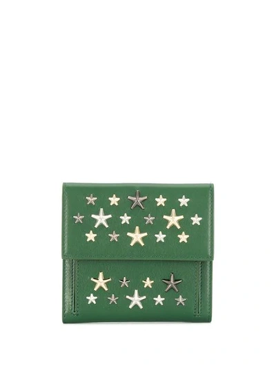 Shop Jimmy Choo Frida Wallet - Green