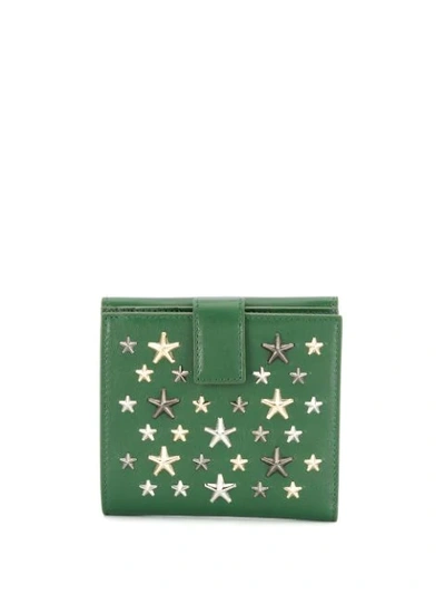 Shop Jimmy Choo Frida Wallet - Green