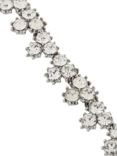 Pre-owned Susan Caplan Vintage Trifari Swarovski Crystal Necklace In Metallic