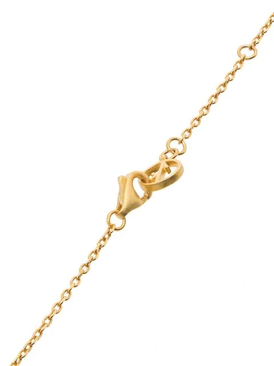 Shop Anissa Kermiche Le Derriere Gold-plated Sterling Silver Necklace