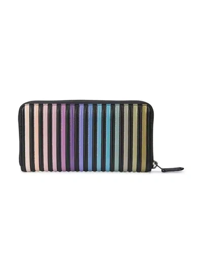 Shop Coach Quilted Ombre Accordion Purse In Black