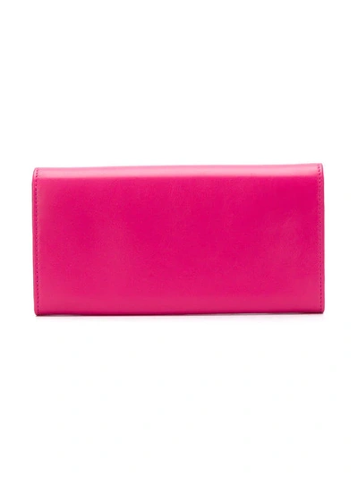 Shop Emilio Pucci Flap Wallet - Pink