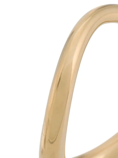 Shop Charlotte Chesnais Wave Set Of Three Rings In Gold