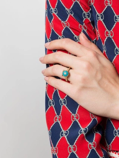 Shop Gucci Le Marché Des Merveilles Ring In Metallic