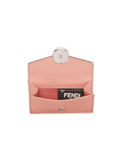 Shop Fendi F Is  Tri-fold Wallet In Pink