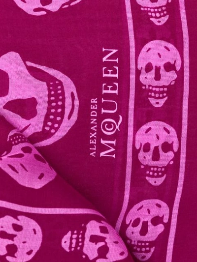 skull print scarf